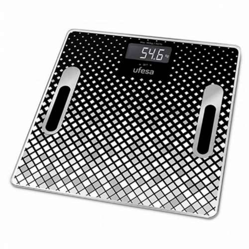 Kupaonička Digitalna Vaga UFESA BE1855 Crna/Bijela 30 x 30 cm Negro Cijena