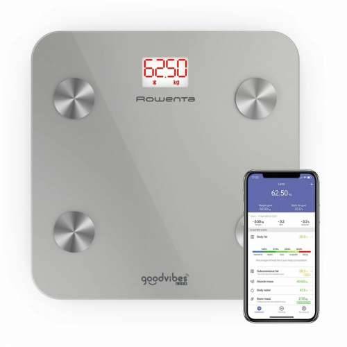 Pametna Vaga Rowenta BR9600 Crvena Srebrna Metal 160 kg (1 kom.) Cijena