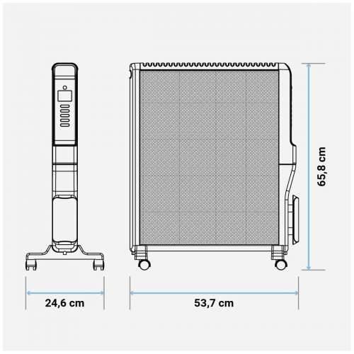 Radijator Universal Blue 4020B UCRM9004 Crna 2000 W Cijena
