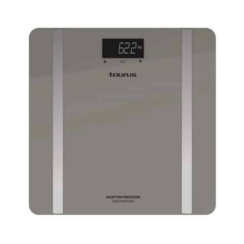 Kupaonička Digitalna Vaga Taurus INCEPTION Siva 180 kg Cijena