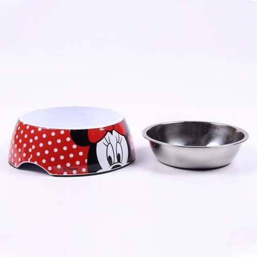Hranilica za pse Minnie Mouse 760 ml Melamin Metal Pisana Cijena