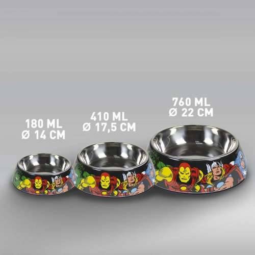 Hranilica za pse Marvel 760 ml Melamin Crvena Metal Cijena