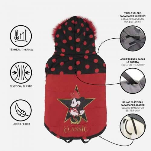 Kaput za pse Minnie Mouse Crna Crvena M Cijena