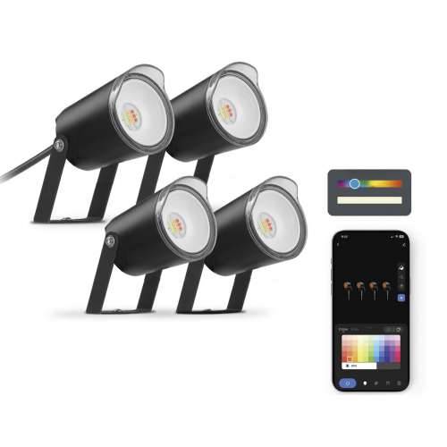 LED spotlight KSIX SmartLED Crna (3000K) Cijena