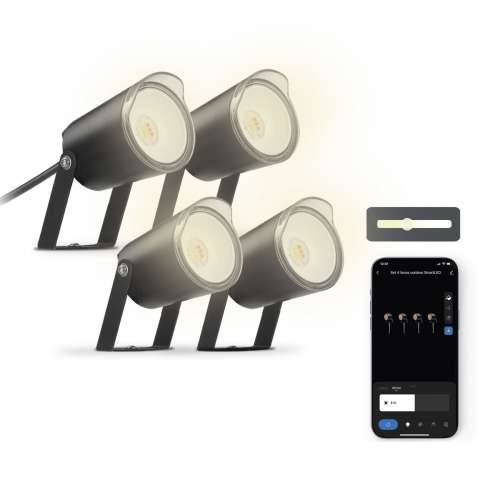 LED spotlight KSIX SmartLED Crna (3000K) Cijena