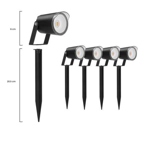 LED spotlight KSIX SmartLED Crna (3000K) Cijena