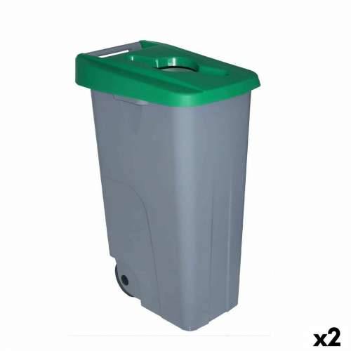 Kanta za Smeće s Kotačima Denox 110 L Zelena 58 x 41 x 89 cm Cijena