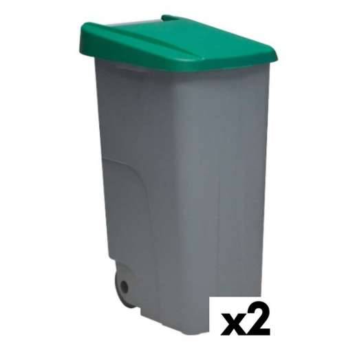 Kanta za Smeće s Kotačima Denox 85 L Zelena 58 x 41 x 76 cm Cijena