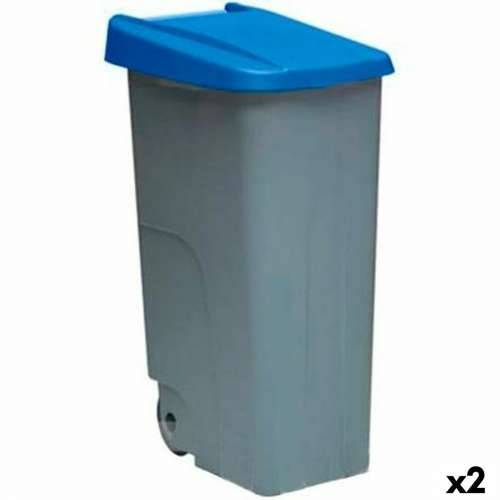 Kanta za Smeće s Kotačima Denox 110 L Plava 58 x 41 x 89 cm Cijena