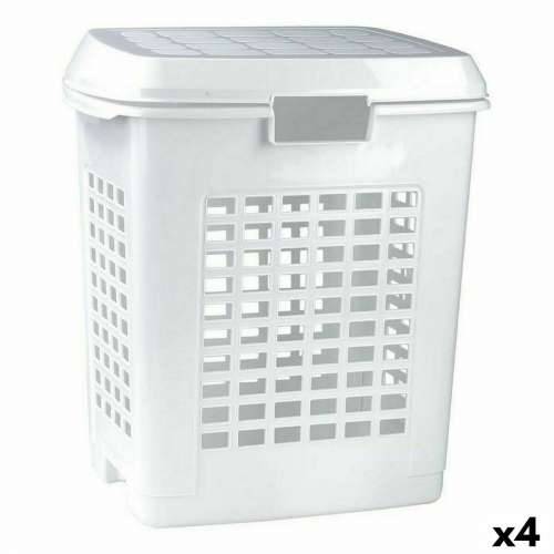 Košara za prljavo rublje Bijela 50 L (4 kom.) Cijena