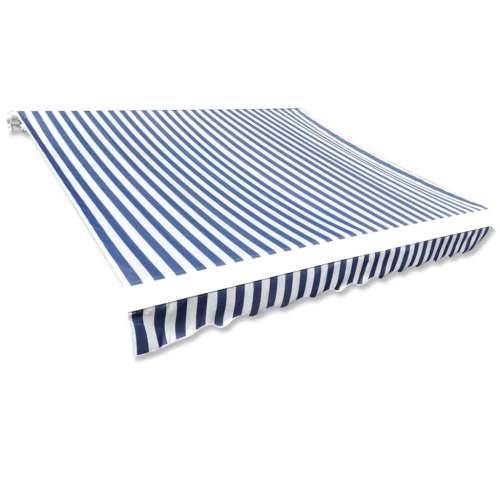 Platno za tendu plavo-bijelo 450 x 300 cm