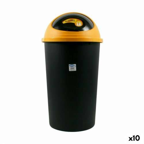 Kanta za Smeće Tontarelli Big hoop Rumena Crna 50 L (10 kom.) Cijena