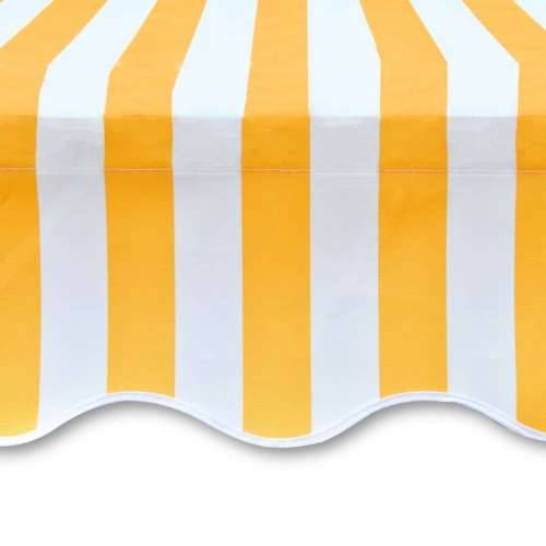 Platno za tendu narančasto-bijelo 350 x 250 cm Cijena