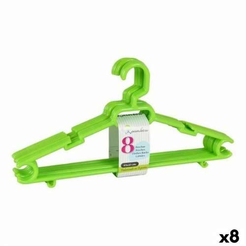 Vješalice Rainbow Dem Rainbow Plastika 8 Dijelovi 43 x 22 x 6 cm (8 kom.) Cijena