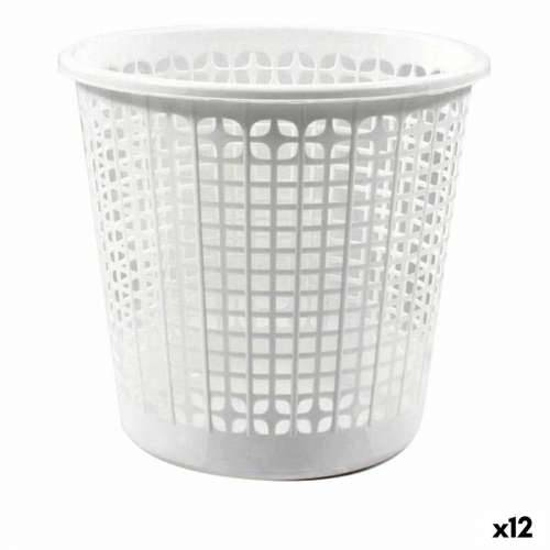 Koš za Papir Dem Office Bijela (12 kom.) (ø 27 x 25,5 cm) Cijena