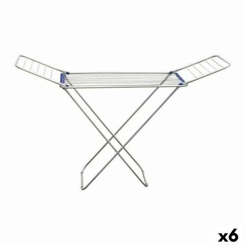 Sklopivi stalak za sušenje Confortime Aluminij Srebrna Plava 175 x 55 x 110 cm (6 kom.) Cijena