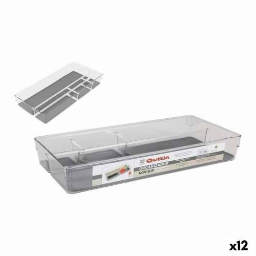Organizator za Ladice Quttin Non-Slip 39,8 x 18,5 x 6 cm (12 kom.) Cijena
