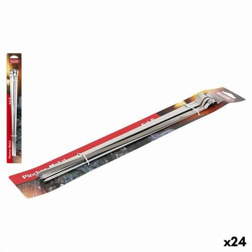 Set Štapića za Roštilj Algon Metal 6 Dijelovi (24 kom.) (33 cm x 6 mm) Cijena