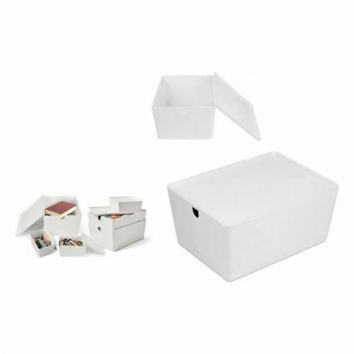 Složiva Kutija za Pospremanje Confortime S poklopcem 35 x 26 x 16 cm (6 kom.) Cijena