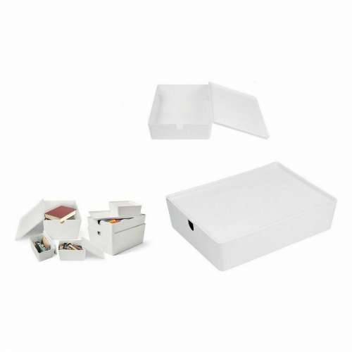 Složiva Kutija za Pospremanje Confortime S poklopcem 35 x 26 x 8,5 cm (8 kom.) Cijena