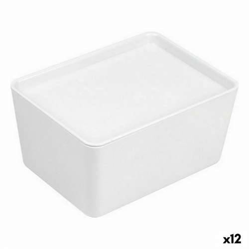 Složiva Kutija za Pospremanje Confortime S poklopcem 17,5 x 13 x 8,5 cm (12 kom.) Cijena