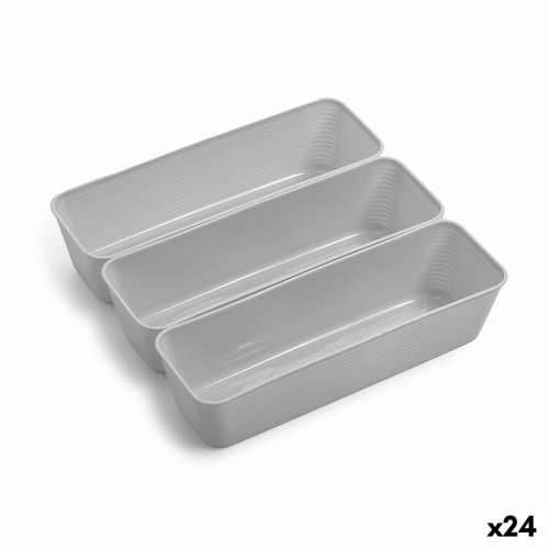 Organizator za Ladice Dem Plastika višenamjenski (3 Dijelovi) (24 kom.) Cijena