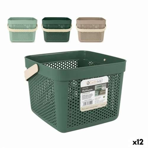 Višenamjenska Košara Confortime Plastika 12 L 27 x 27 x 21 cm (12 kom.) Cijena