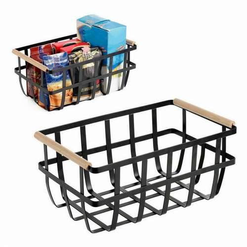 Višenamjenska Košara Confortime Crna 36 x 22 x 15,5 cm (6 kom.) Cijena