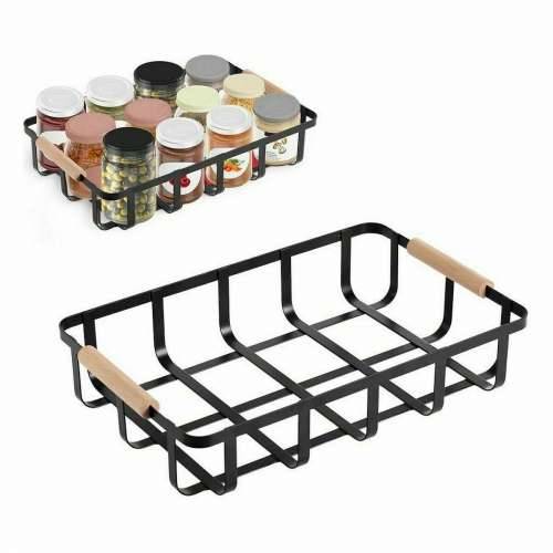 Višenamjenska Košara Confortime Crna 36 x 24,3 x 8 cm (6 kom.) Cijena