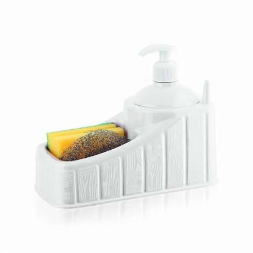 Dozator sapuna za sudoper 2 u 1 Privilege Plastika 20 x 17 x 10 cm Bijela (24 kom.) Cijena