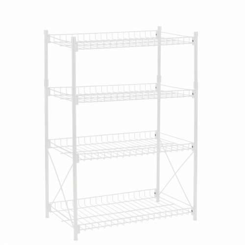 Polica Confortime Metal Bijela 52 x 34 x 86 cm (2 kom.) Cijena