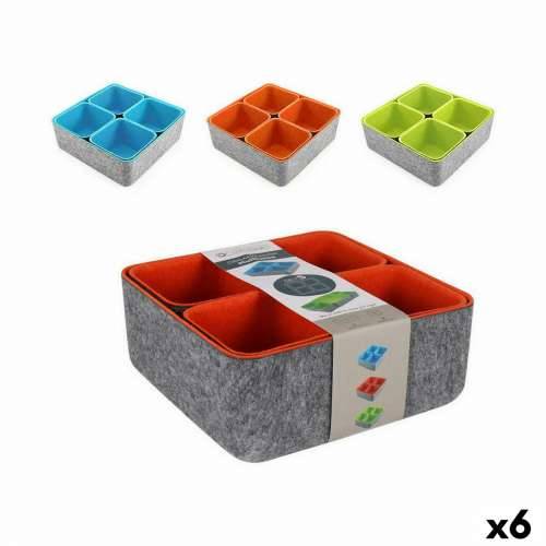 Višenamjenski Organizator Confortime Flomaster 25,2 x 25 x 10 cm (5 Dijelovi) (6 kom.) Cijena