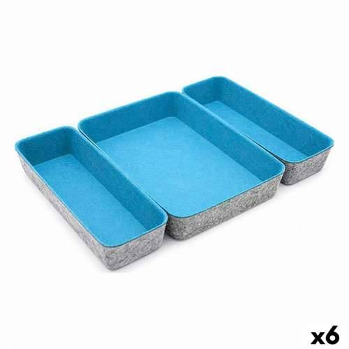 Organizator za Ladice Confortime Flomaster 28 x 20,5 x 5,3 cm 3 Dijelovi (6 kom.) Cijena