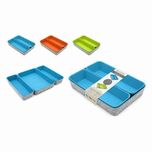 Organizator za Ladice Confortime Flomaster 28 x 20,5 x 5,3 cm 3 Dijelovi (6 kom.) Cijena