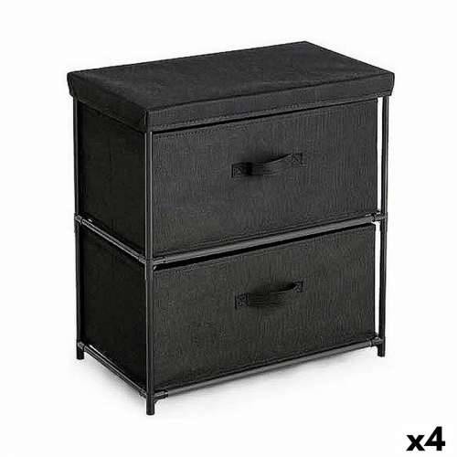 Ormarić s ladicama Confortime Crna 55 x 30 x 50 cm Cijena
