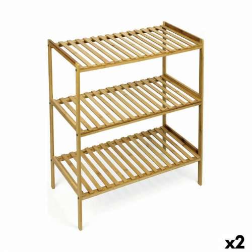 Polica Confortime Prirodno Bambus 70 x 35 x 76,2 cm (2 kom.) Cijena