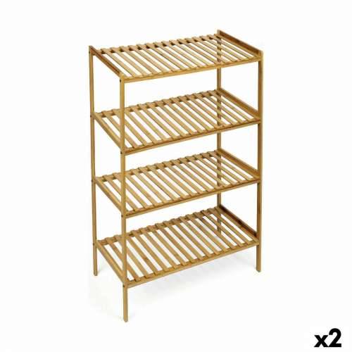 Polica Confortime Smeđa 4 Police Bambus 70 x 35 x 100 cm (2 kom.) Cijena