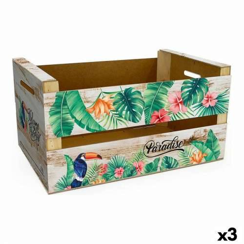 Kutija za Pospremanje Confortime Paradise (3 kom.) (44 x 24,5 x 23 cm) Cijena
