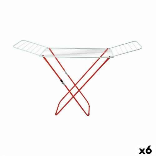Sklopivi stalak za sušenje Supernet Bijela Crvena 127 x 50 x 2 cm (6 kom.) Cijena