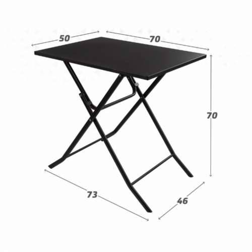 Sklopivi stol Aktive Kvadratno Čelik 70 x 50 x 70 cm Cijena