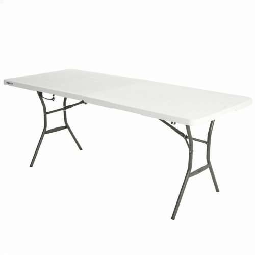 Sklopivi stol Lifetime Bijela Pravokutno Čelik Plastika 185 x 76 x 74 cm Cijena