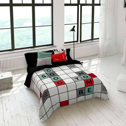 Nordijska navlaka Naturals Scrabble Krevet od 180/190 260 x 220 cm Cijena