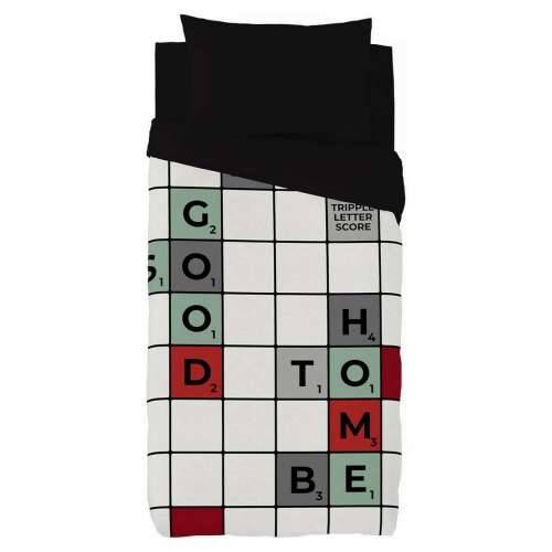 Nordijska navlaka Naturals Scrabble Krevet od 180/190 260 x 220 cm Cijena