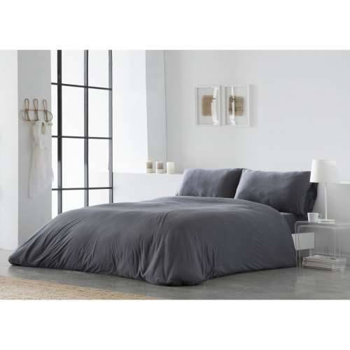 Nordijska navlaka Naturals ELBA Tamno sivo Krevet od 135 (220 x 220 cm) Cijena
