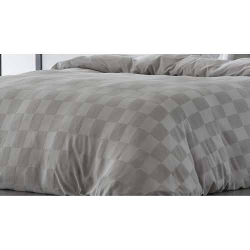 Nordijska navlaka Naturals ELBA Svjetlo siva Krevet od 90 (150 x 220 cm) Cijena