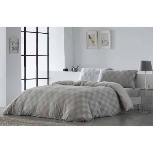 Nordijska navlaka Naturals ELBA Svjetlo siva Krevet od 90 (150 x 220 cm) Cijena