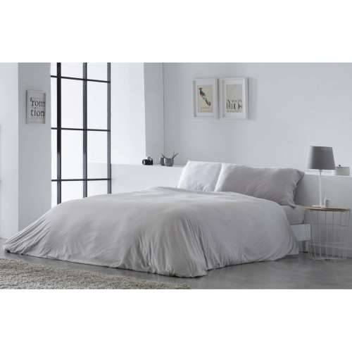 Nordijska navlaka Naturals ELBA Svjetlo siva Krevet od 135 (220 x 220 cm) Cijena