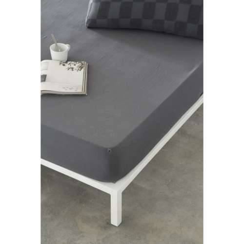 Podesiva plahta Naturals ELBA Tamno sivo 90 x 190/200 cm (Krevet od 90) Cijena