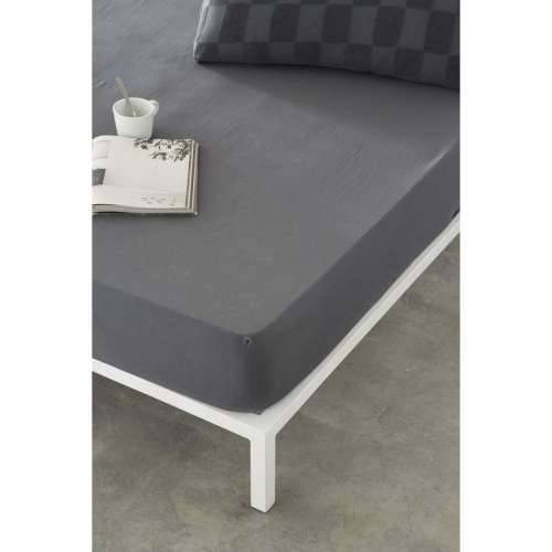 Podesiva plahta Naturals ELBA Tamno sivo 135 x 200 (Krevet od 135) Cijena