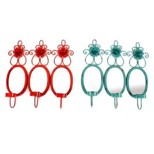 Zidno ogledalo DKD Home Decor 37 x 38 x 8,5 cm (3 Dijelovi) (2 kom.) Cijena